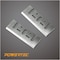 Powertec 3-1/4-Inch HSS Planer Blades for DeWalt DW6655 DW677, DW678, and DW680K, 2PK 128342 - alternate 3